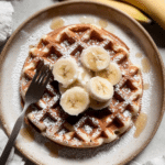 Healthy Flourless Banana Oat Waffles – Gluten-Free & Easy