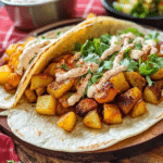 Spicy Potato Soft Tacos