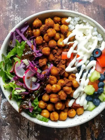 Berbere Spiced Chickpea Bowl