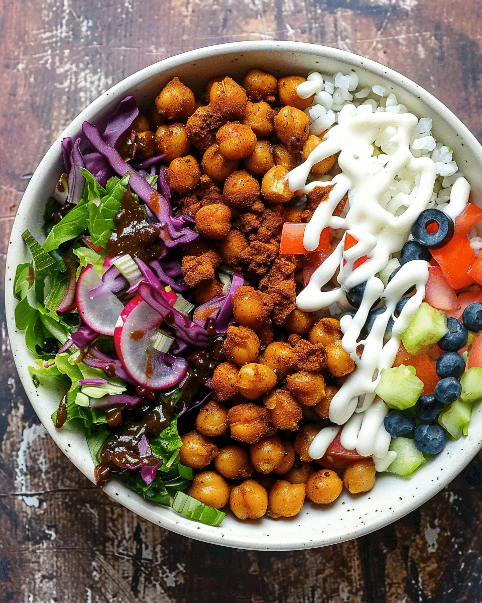 Berbere Spiced Chickpea Bowl