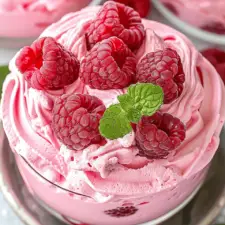 Cottage Cheese Raspberry Mousse-image