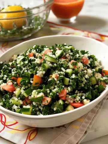 Kale Tabbouleh