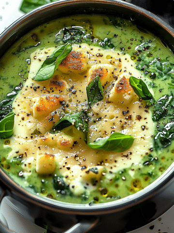 Cottage Cheese Spinach Soup