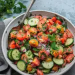 Shirazi Salad: A Fresh and Tangy Persian Delight