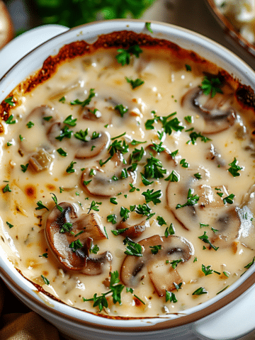 Cottage Cheese Mushroom Soup