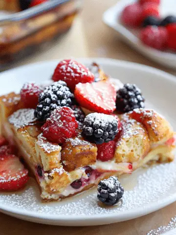 Berry French Toast Casserole