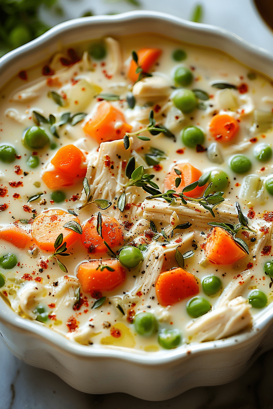 Cottage Cheese Chicken Soup