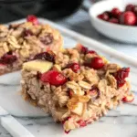 Apple Cranberry Baked Oatmeal