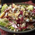 Blue Cheese, Walnut, and Chicory Salad