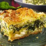 Croissant Strata with Spinach, Feta, and Gruyere