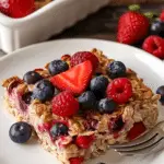 Mixed Berry Baked Oatmeal