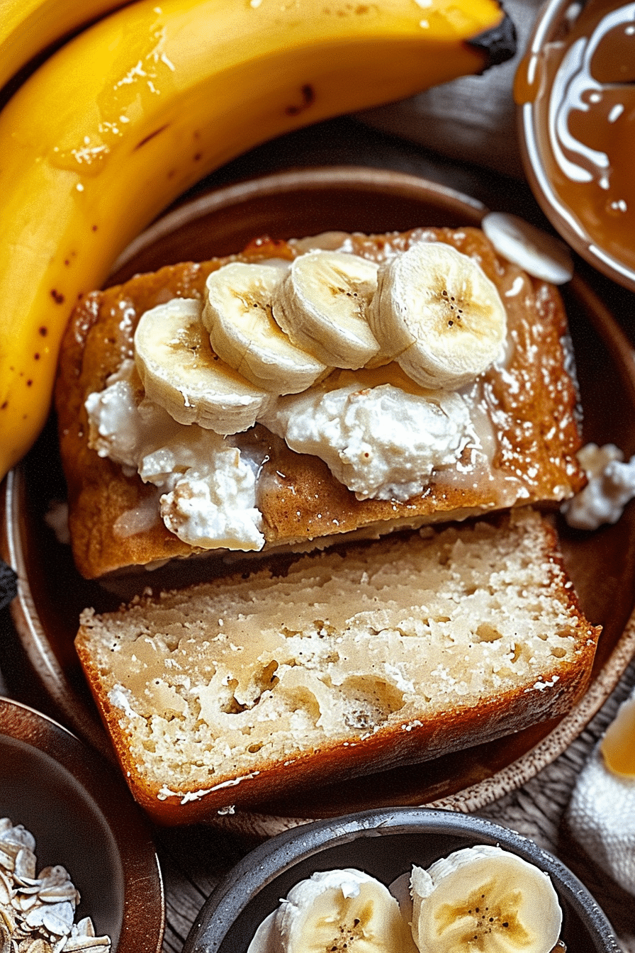 Cottage Cheese Banana Bread