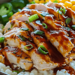 Quick Cottage Cheese BBQ Chicken Bowl