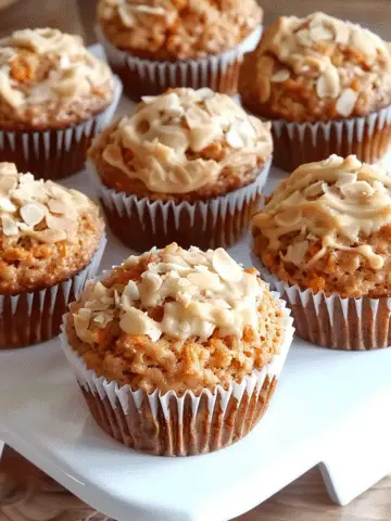 Carrot Cake Muffins