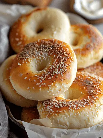 New York-Style Sourdough Discard Bagels