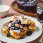 Overnight Blueberry French Toast