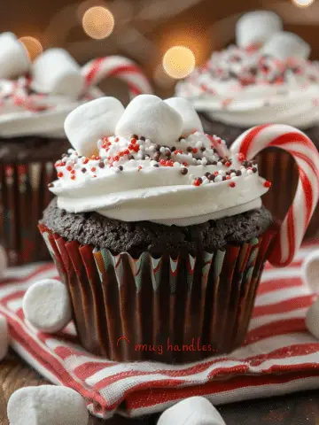 Hot Cocoa Cupcake Mugs