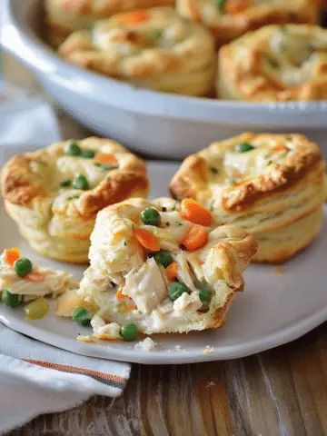 Mini Chicken Pot Pie with Grands Biscuits