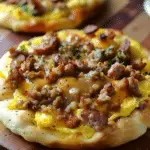 English Muffin Breakfast Pizza