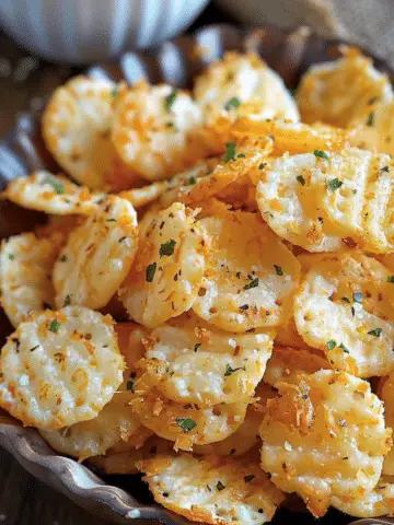 Cheesy Garlic Ritz Bits