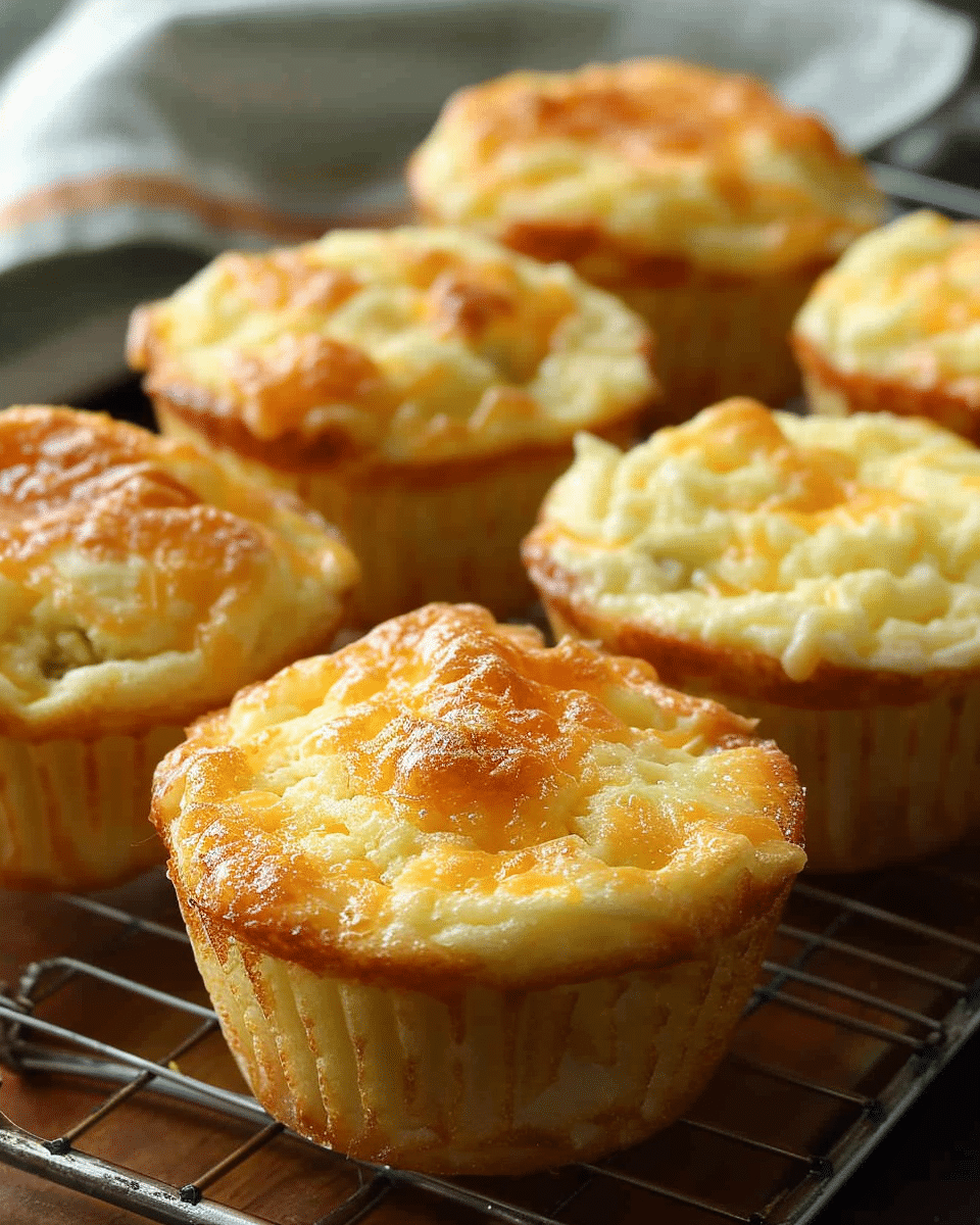 Fluffy Cottage Cheese Egg Muffins