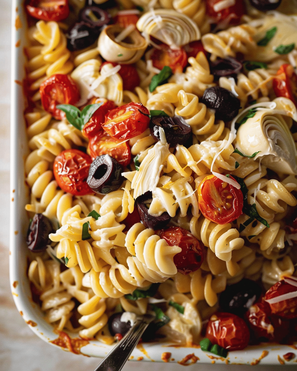 Baked Mediterranean Pasta