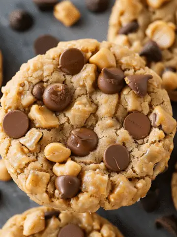 Peanut Butter Krispie Cookies