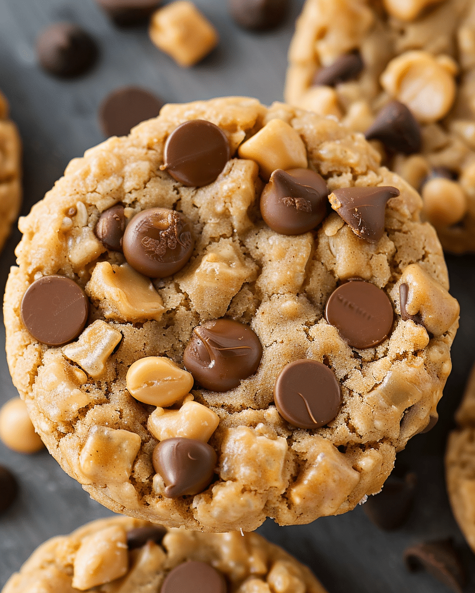 Peanut Butter Krispie Cookies