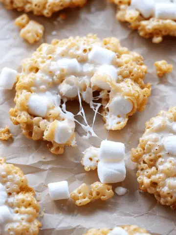 Rice Krispie Treat Cookies