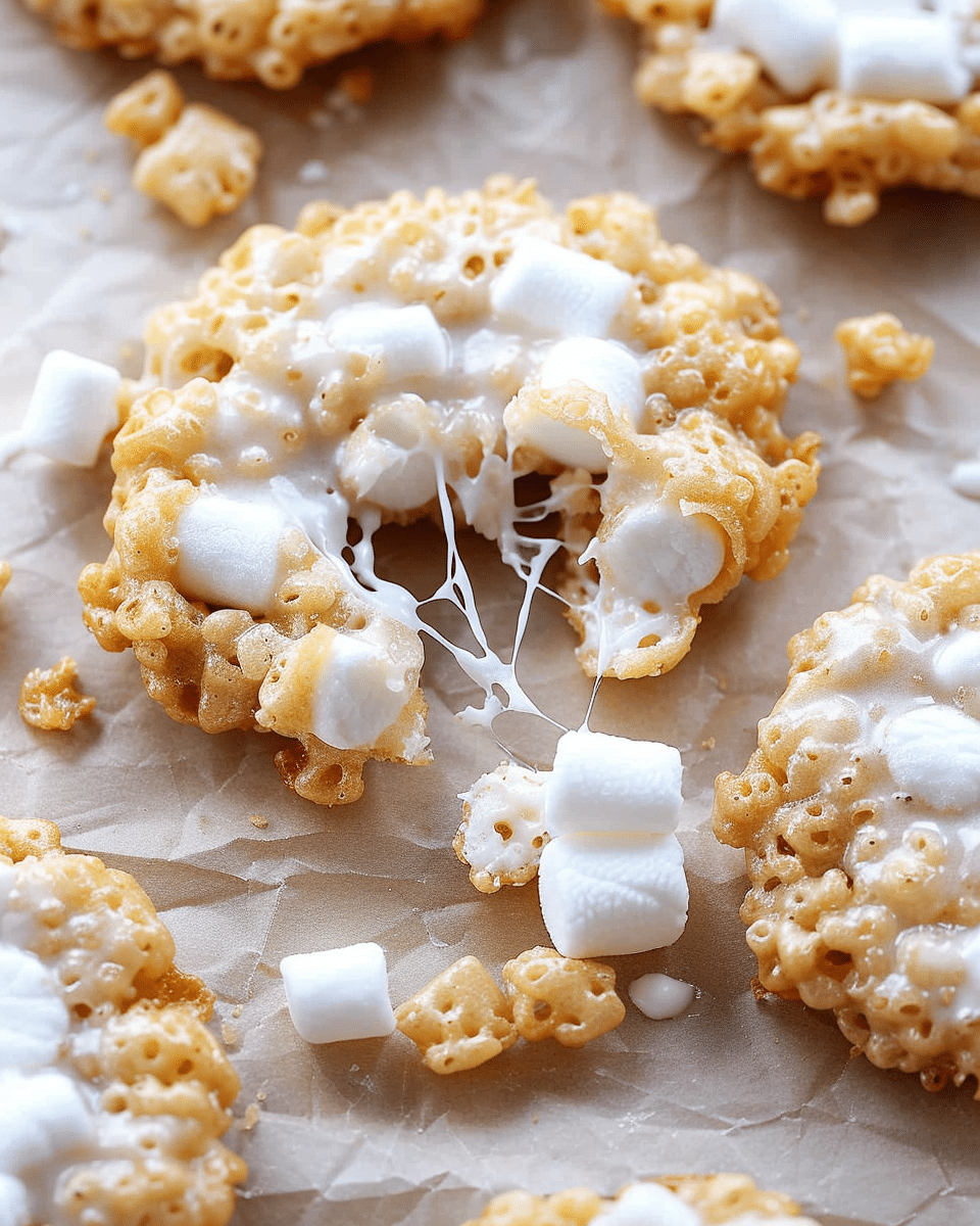 Rice Krispie Treat Cookies