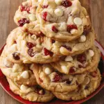 White Chocolate Cranberry Cookies