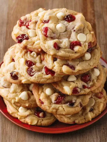 White Chocolate Cranberry Cookies