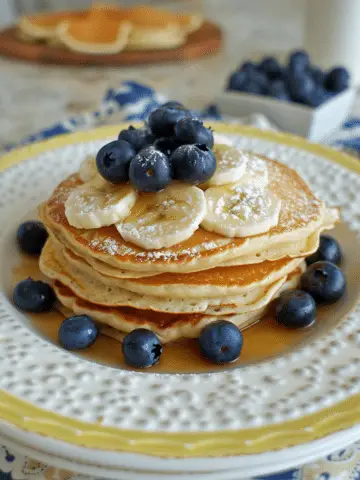 Fluffy Greek Yogurt Pancakes