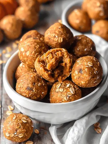 Pumpkin Protein Balls