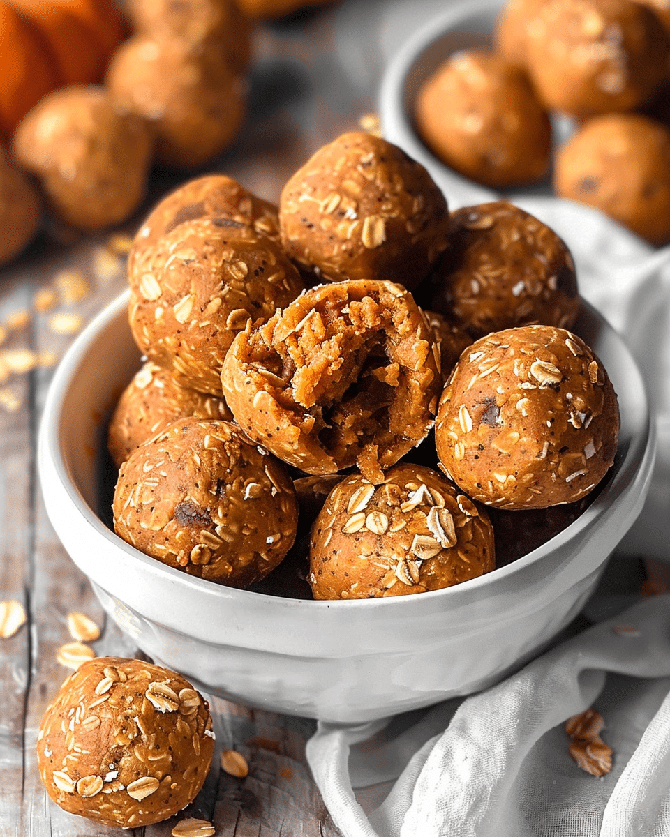 Pumpkin Protein Balls