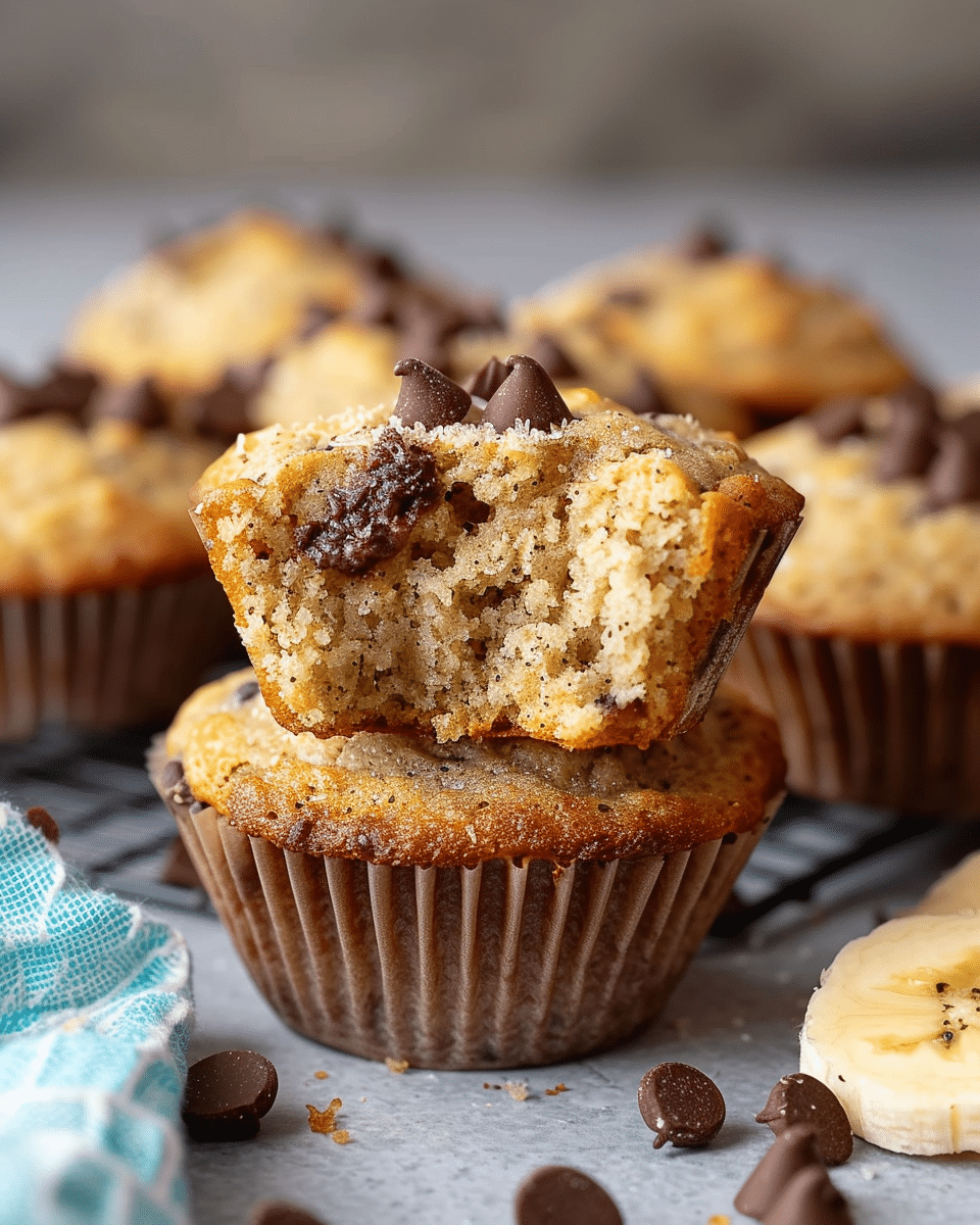 Easy 25-Minute Almond Flour Banana Muffins