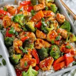 Sheet Pan Sesame Chicken and Veggies