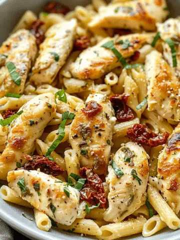 Marry Me Chicken Pasta