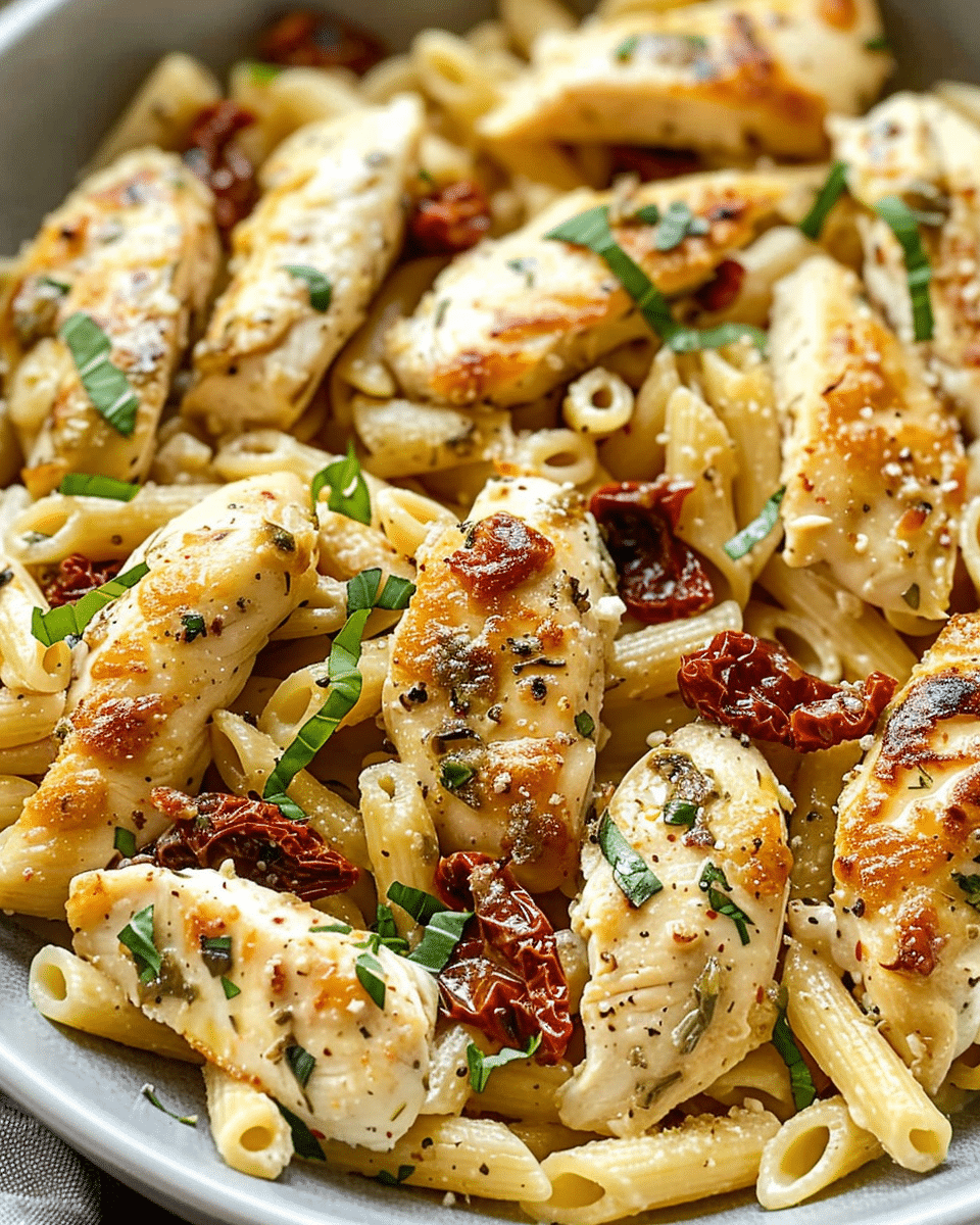 Marry Me Chicken Pasta