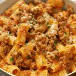 Creamy Rigatoni with Boursin Cheese