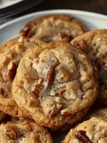 Butter Pecan Toffee Cookies