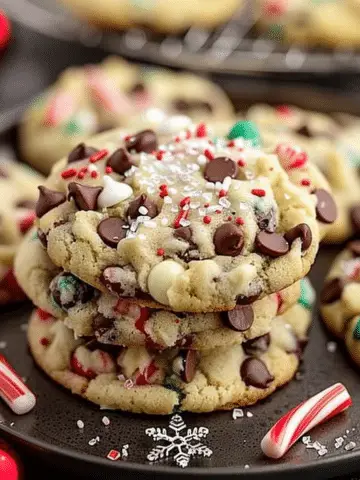 Winter Wonderland Chocolate Chip Cookies