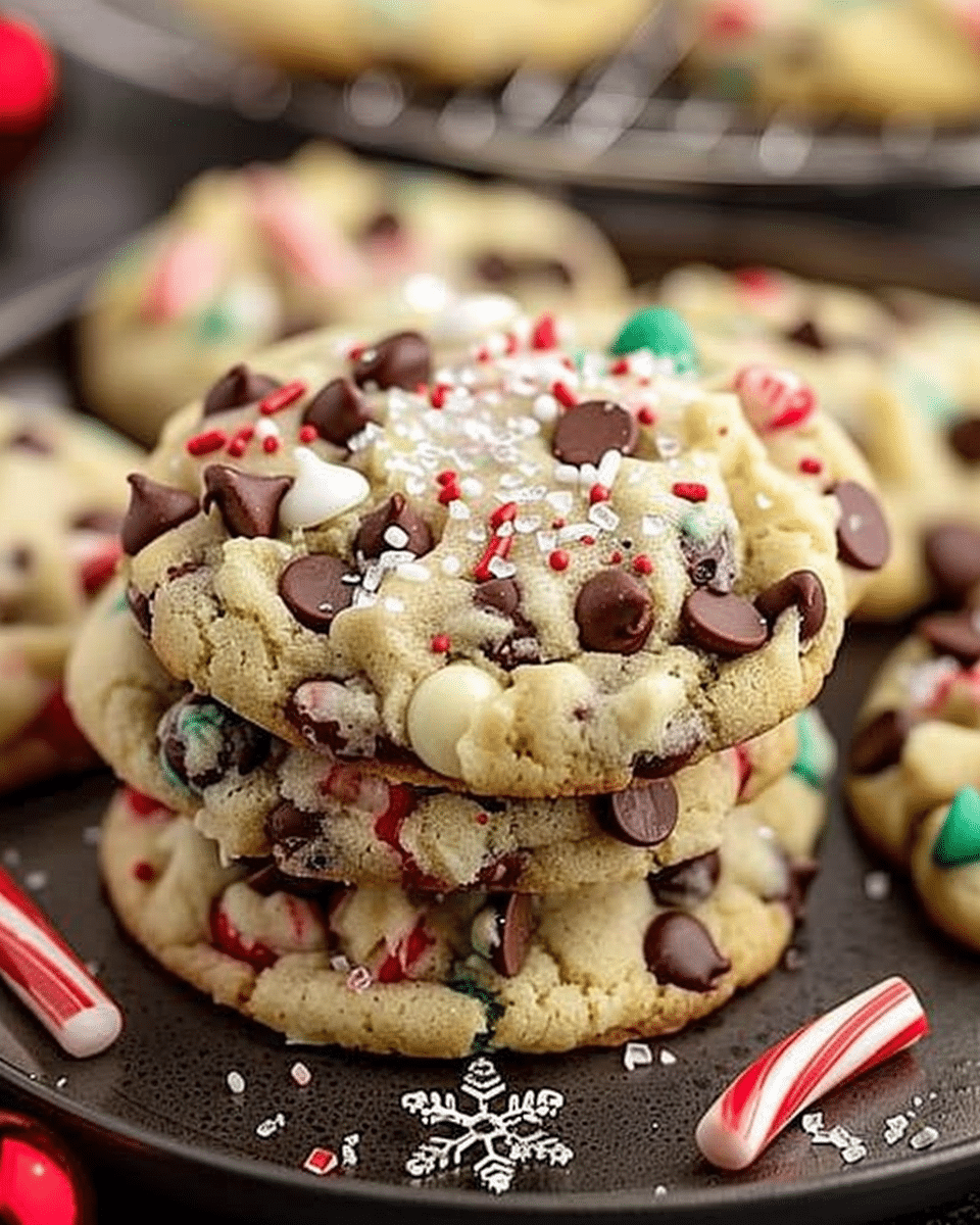 Winter Wonderland Chocolate Chip Cookies