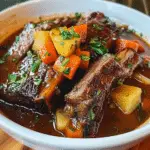 Apple Carrot Beef Rib Soup