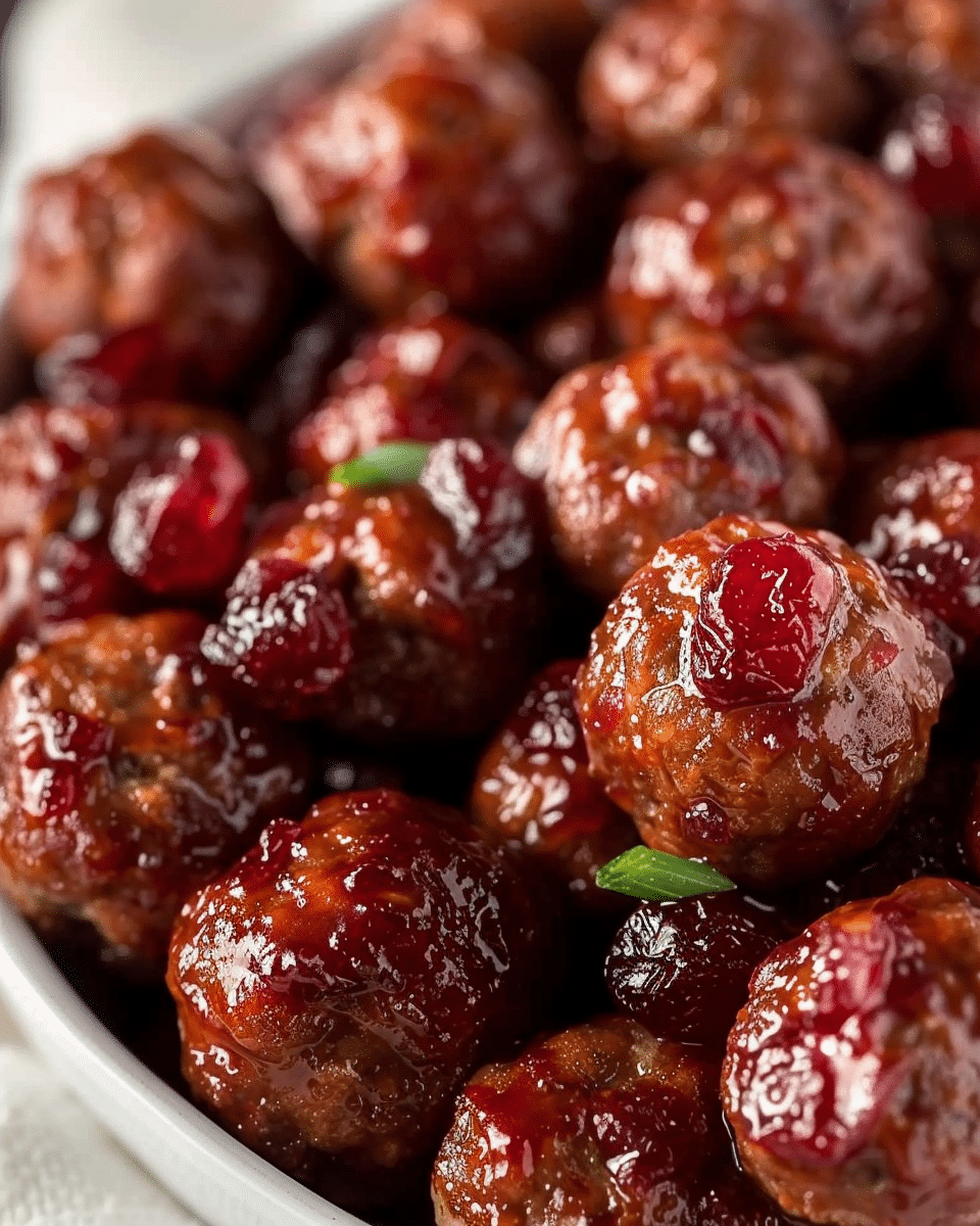 Cranberry Meatballs