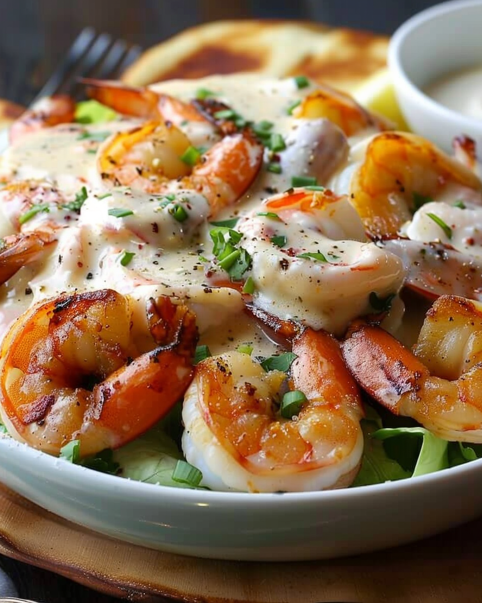 Grilled Shrimp Louie