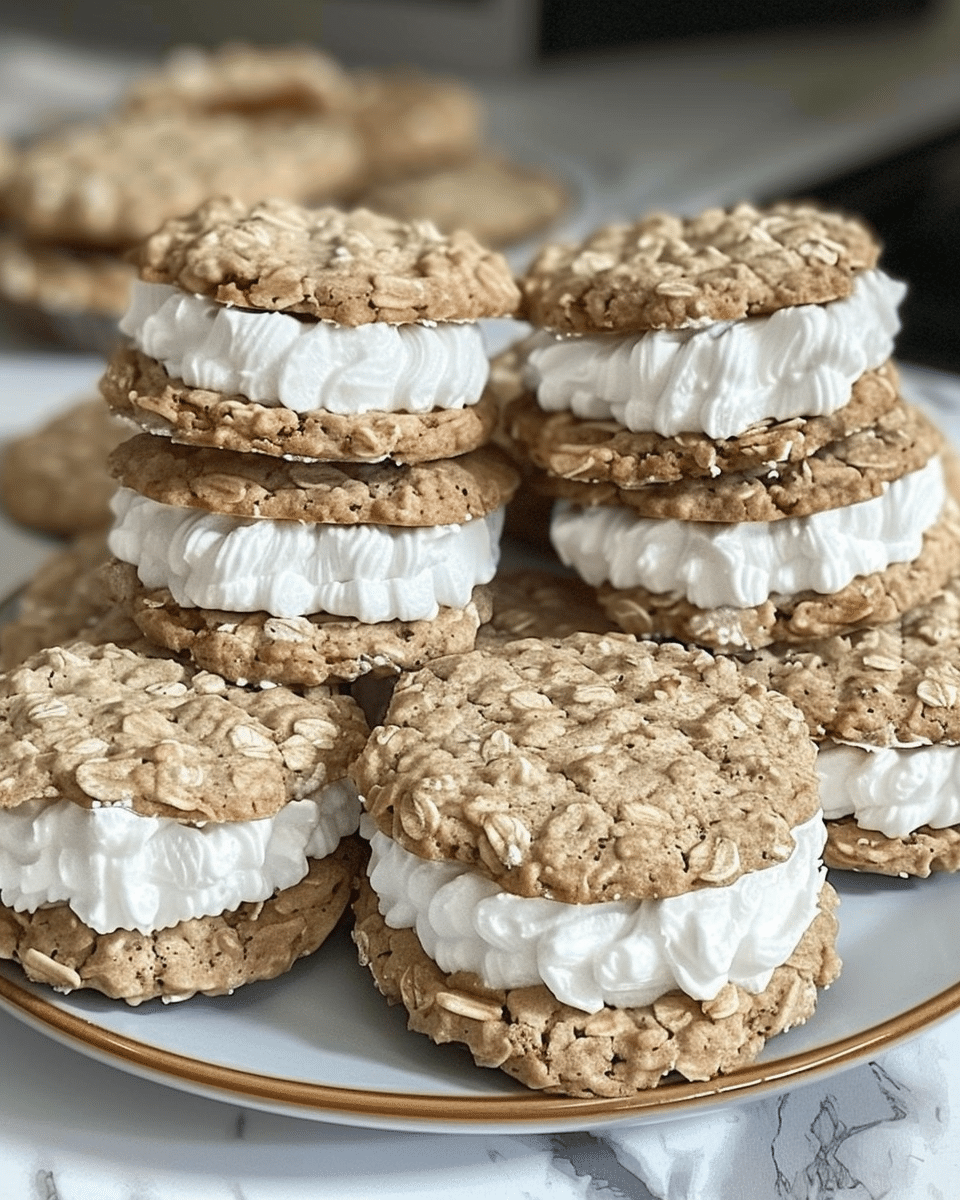 Homemade Oatmeal Cream Pies