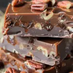 Triple Chocolate Turtle Fudge