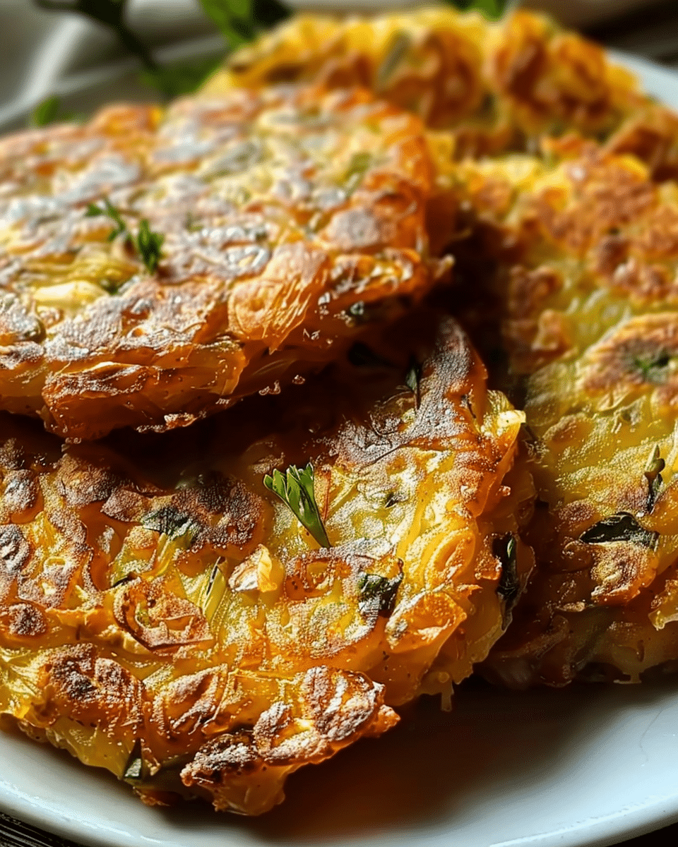 Vegan Cabbage Patties