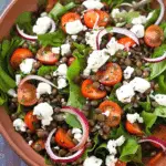 French Lentil Salad with Goat Cheese